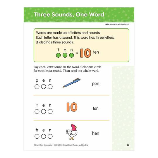 Evan-Moor® Prekindergarten Early Learning Spelling Bundle Set